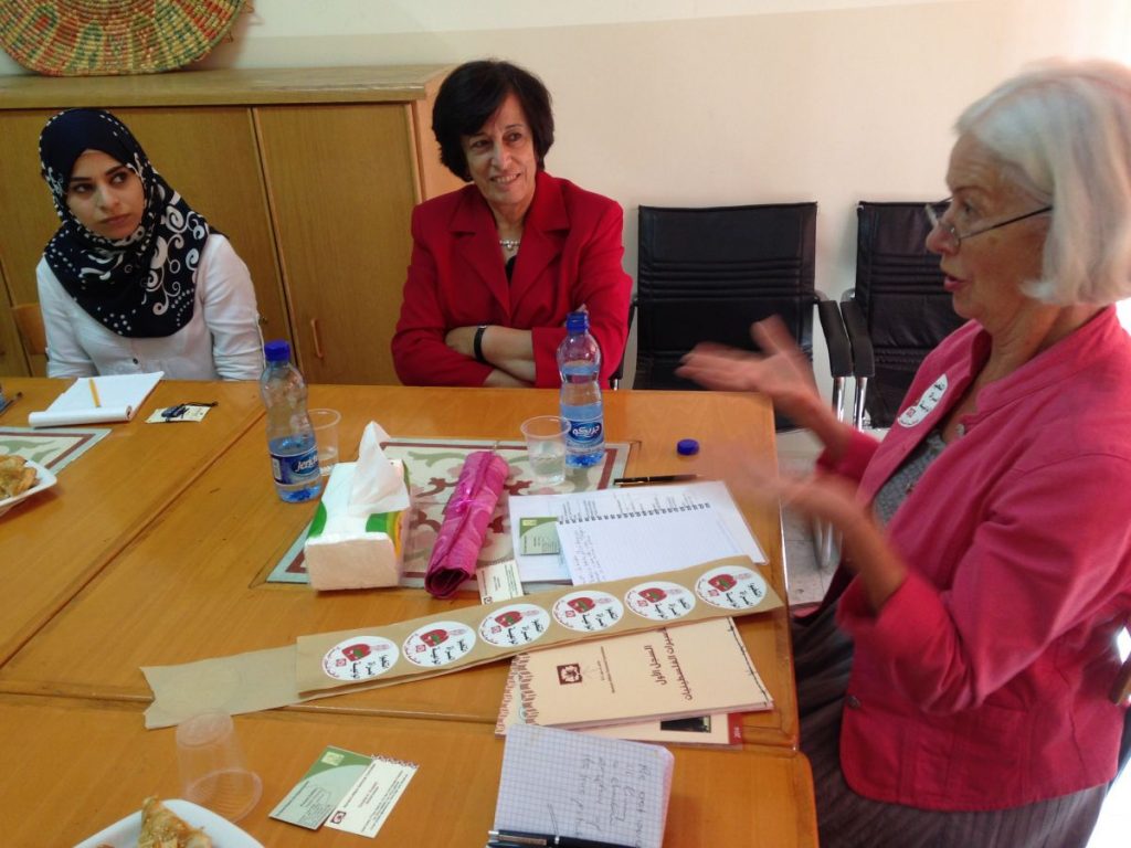 Palestine - Workshop with Women Affairs Technical Committed Scilla Zahira