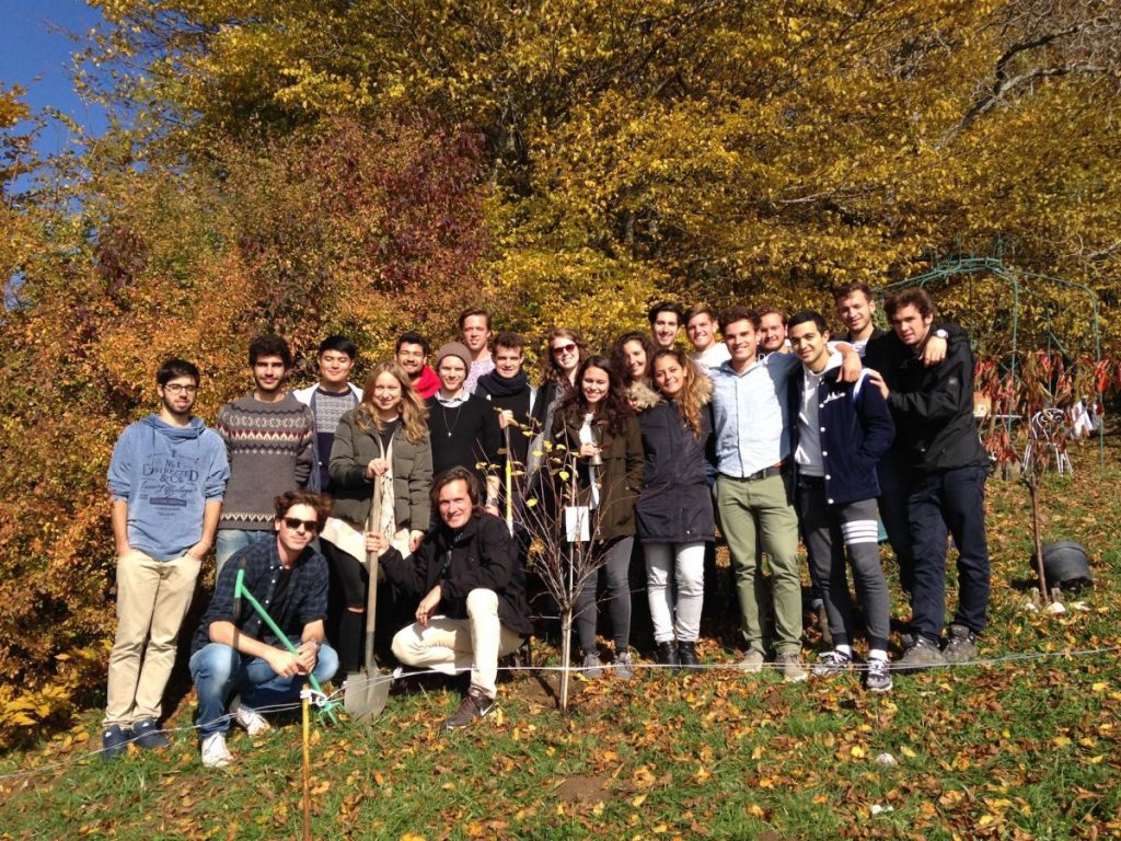 Agents of Transformation Course St Gallen 2015 Group Picture Tree Planting