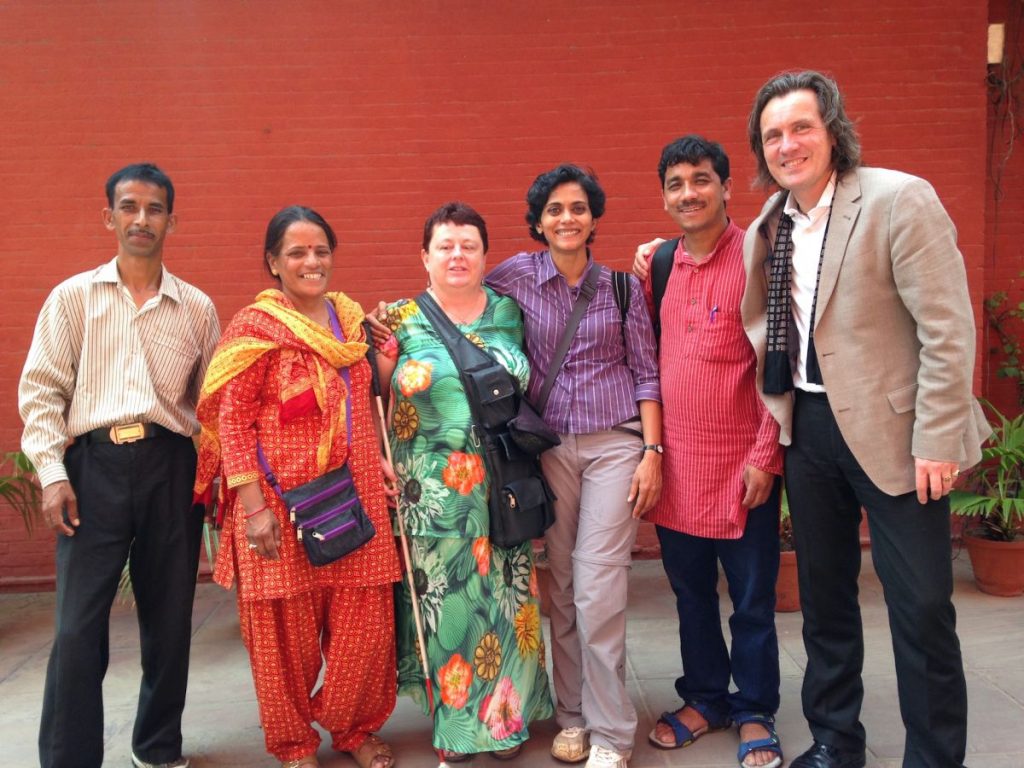 Celebrations with Radio Kumaon Vani and Radio Henvalvani and Alexander Schieffer, New Delhi, June 2016