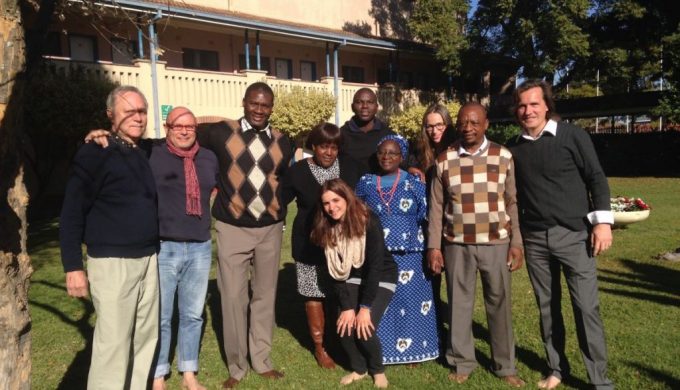 With my Research Group at the Induction of the PhD Program in Harare, Zimbabwe