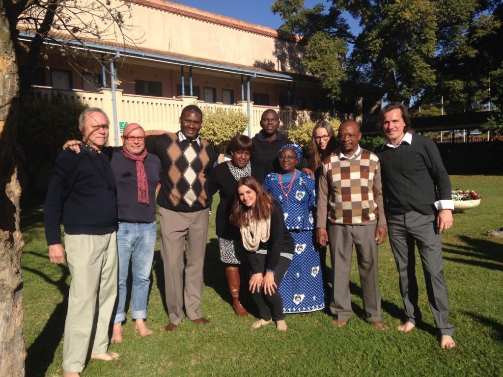 With my Research Group at the Induction of the PhD Program in Harare, Zimbabwe
