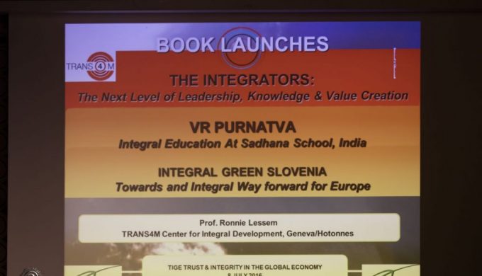 TIGE Caux Booklaunch Integrators Purnatva 2016 07 08 Book Launches Cover
