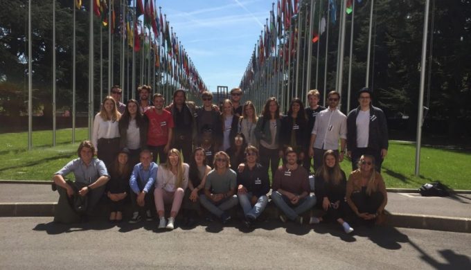 2017 04 10 ID Course Geneva UNO Flags GROUP Picture 1