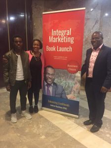 2017 05 Andrew Nyambayo Book Launch Integral Marking Zimbabwe with Banner1