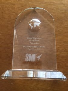 Passmore Matupire 2017 SMI World Motivator Award