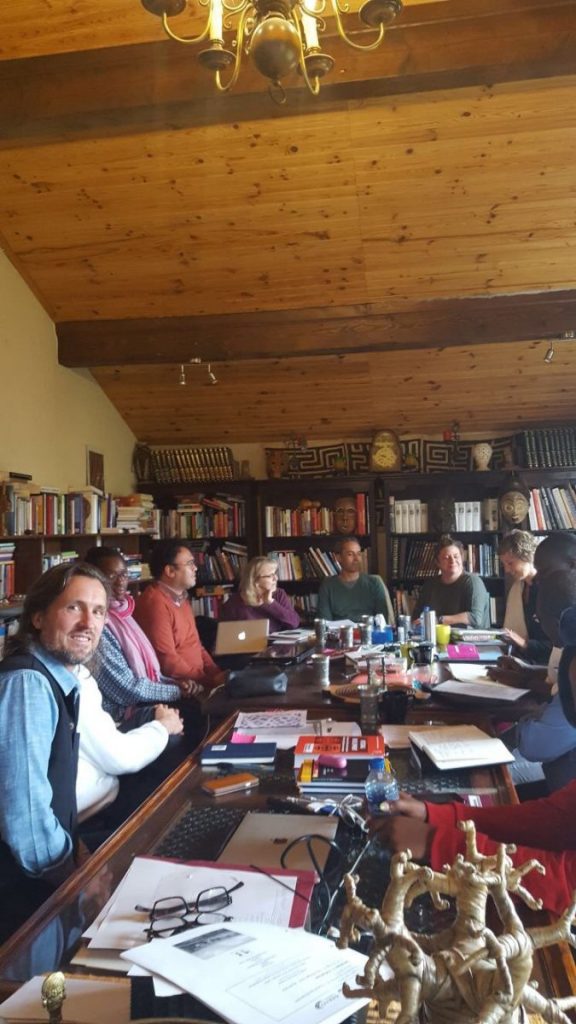2017 10 Induction PhD PHD Hotonnes Cohort 6 Group Indoor Conference 4