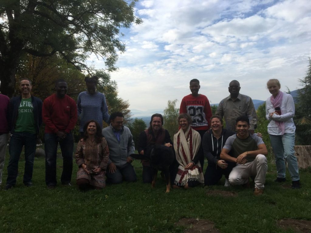 2017 10 Induction PhD PHD Hotonnes Cohort 6 Group Outdoor