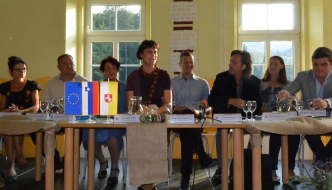 2018 09 14 Slovenia Spitalnic Education Roundtable Panel Picture 1