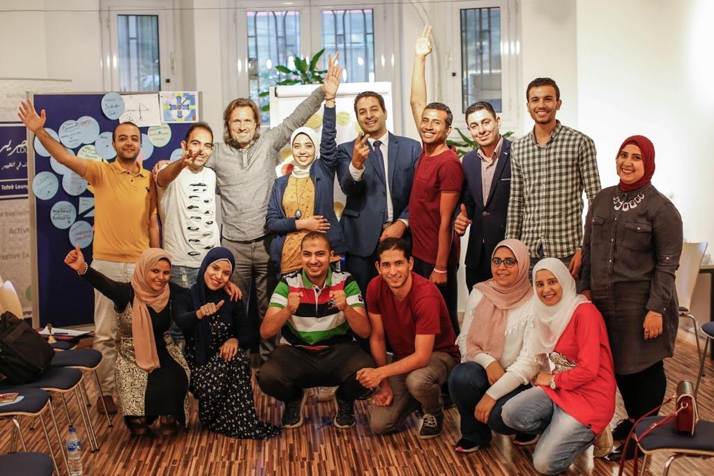 2018 10 20 Cairo Goethe Tahrir Workshop Full Group 1