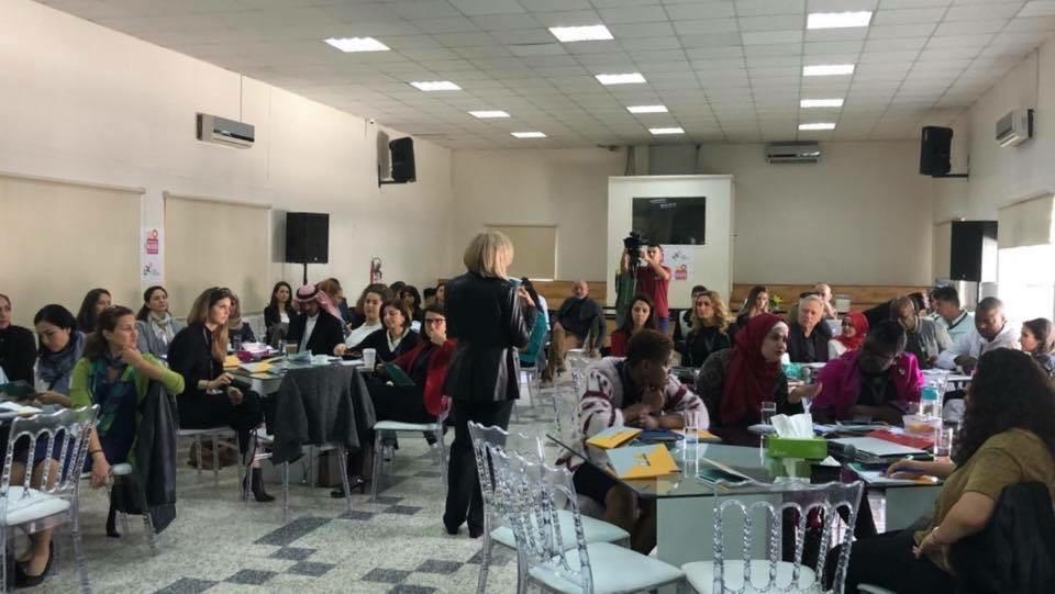 2018 11 22 Amman Tanweer Community Engagement Roundtable Audience with Haifa