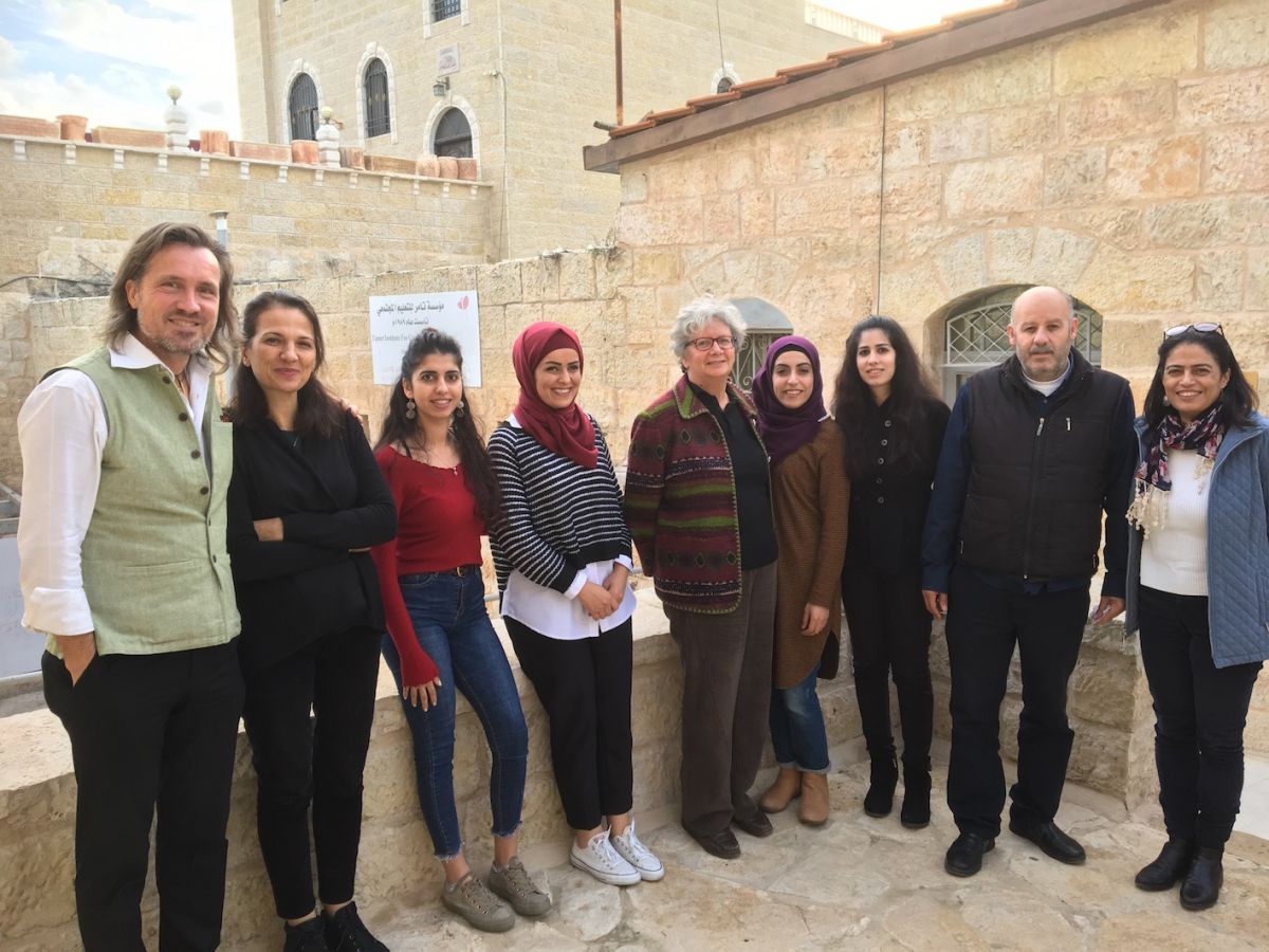 2018 11 29 Ramallah Tamer Institute Workshop Group Picture 1