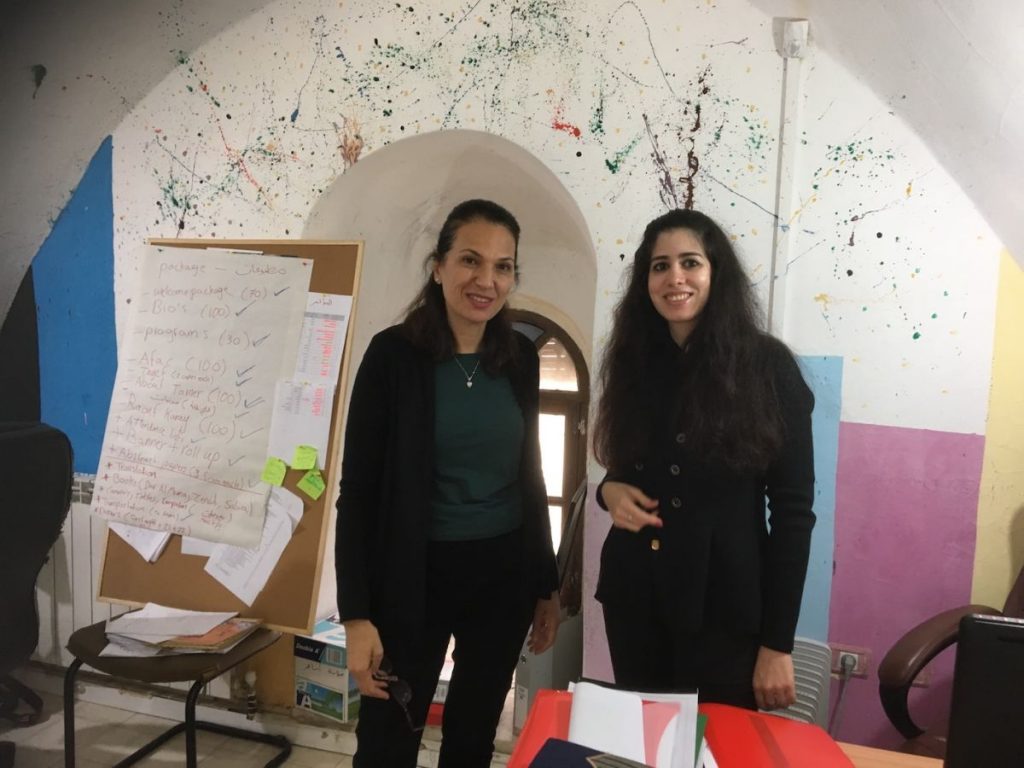 2018 11 29 Ramallah Tamer Institute Workshop Renad Hinah