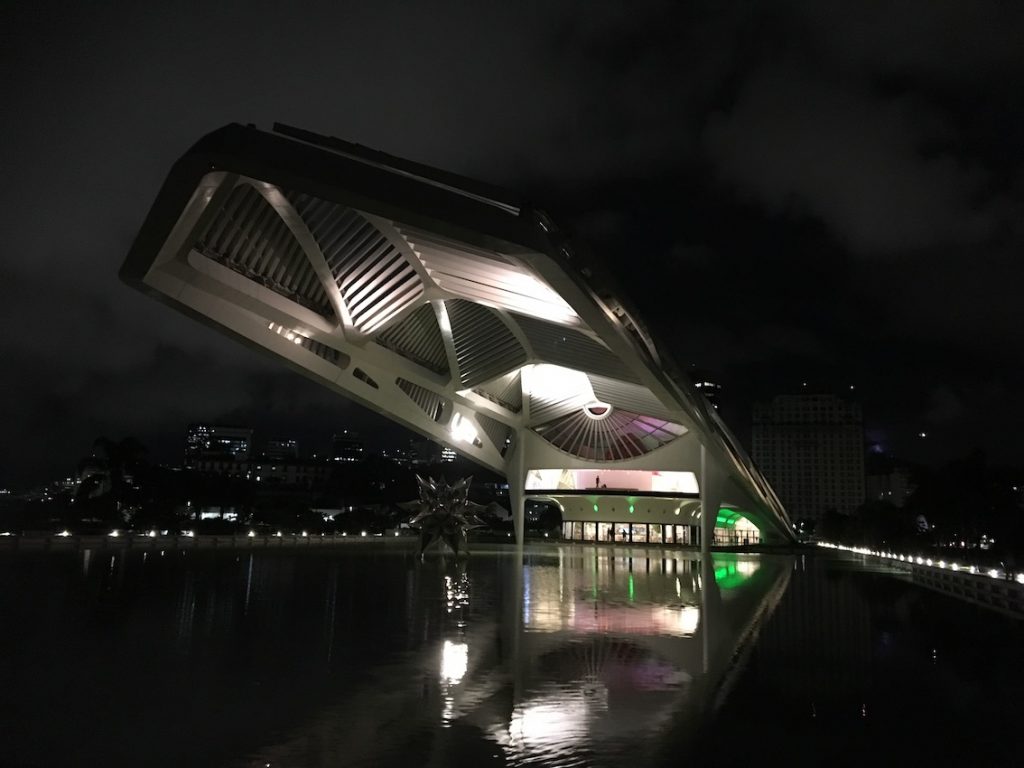 2019 05 20 Brazil Museum of Tomorrow Building 7 Night
