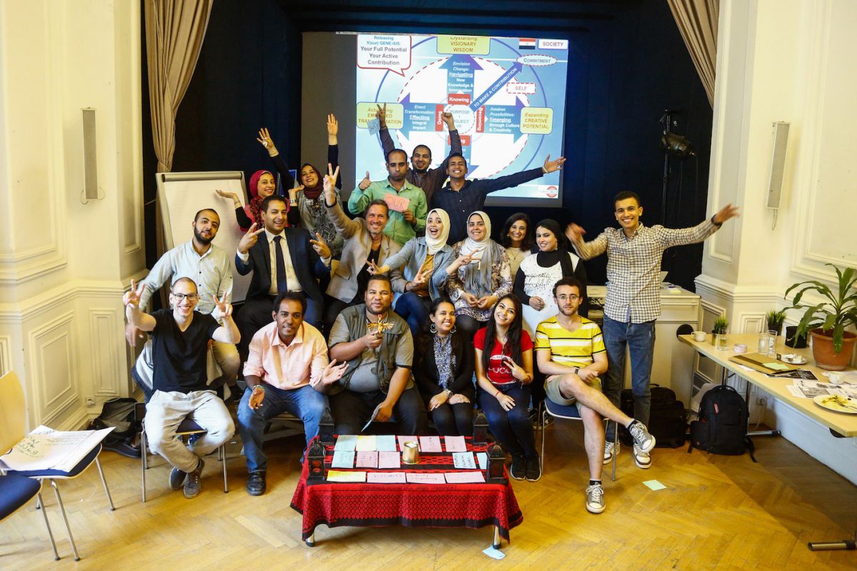 2019 06 14 Egypt Cairo GENEIUS Workshop Full Group Pic 1