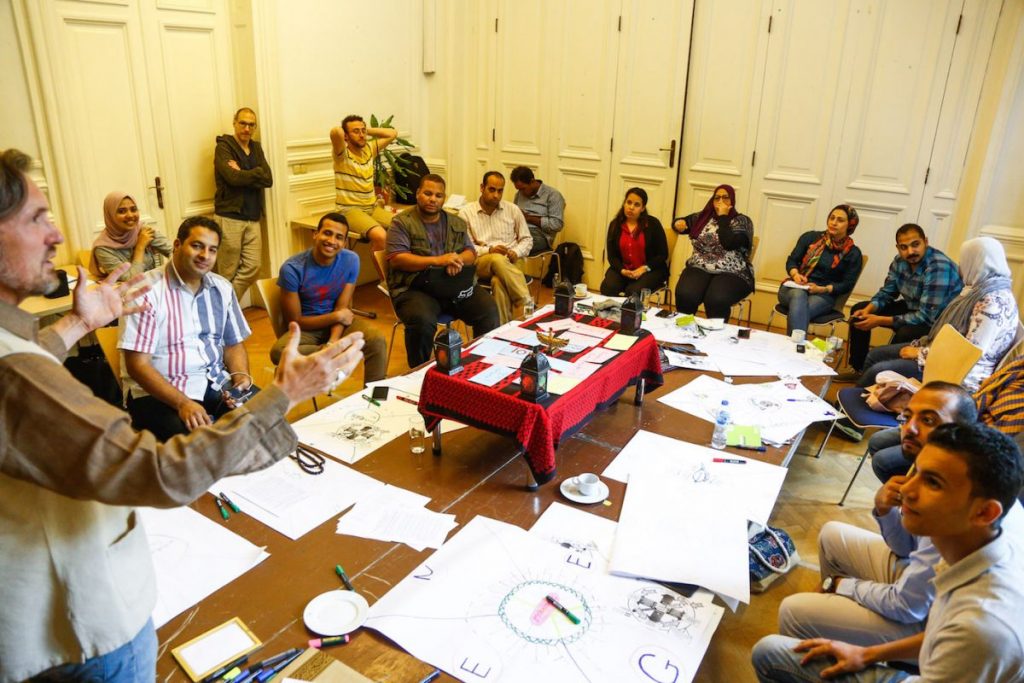 2019 06 14 Egypt Cairo GENEIUS Workshop Full Group in Action