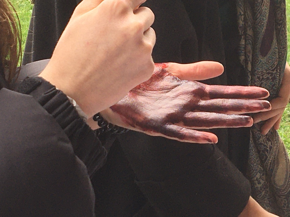 2019 10 28 TA Course St Gallen at H4H Group Painting Painted Hands