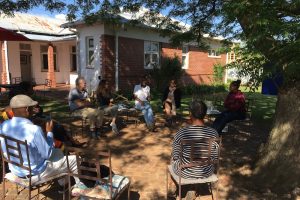 2019 11 11 South Africa PhD Tips Module Sophiatown The Mix Circle under Tree