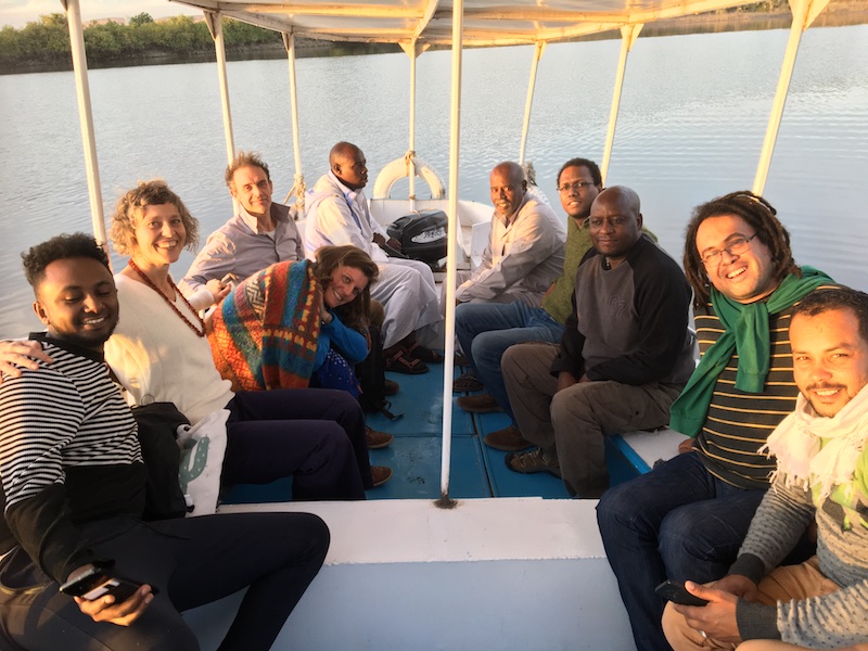 2019 12 20 Egypt Aswan Nile Journeys Boat Trip Group Pic 1