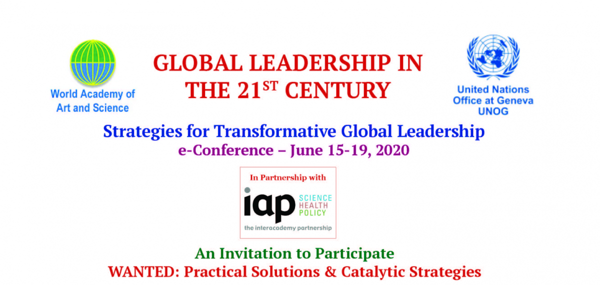 WAAS UNOG Global Leadership Conference 2020 June Invitation